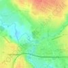 Парк Воровского topographic map, elevation, terrain