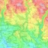 Pregarten topographic map, elevation, terrain