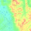 Matões do Norte topographic map, elevation, terrain