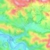 Louhossoa topographic map, elevation, terrain