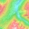 Wenns topographic map, elevation, terrain