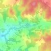 Страплевцы topographic map, elevation, terrain