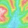 Crevoladossola topographic map, elevation, terrain