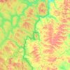 Allagash River topographic map, elevation, terrain