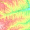 Red Willow County topographic map, elevation, terrain