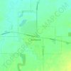 Spiritwood topographic map, elevation, terrain