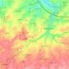 1350 topographic map, elevation, terrain