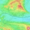 Thalgau topographic map, elevation, terrain