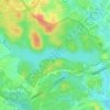MacRitchie Reservoir topographic map, elevation, terrain