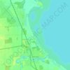 Warroad topographic map, elevation, terrain
