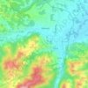 Celic topographic map, elevation, terrain