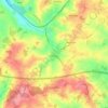 Fillongley CP topographic map, elevation, terrain