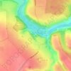 Печера topographic map, elevation, terrain