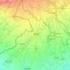 Panchagarh District topographic map, elevation, terrain