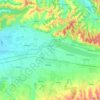 Tileagd topographic map, elevation, terrain