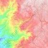 Wadi Essier Sub-District topographic map, elevation, terrain