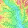 Abrera topographic map, elevation, terrain