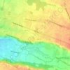 Lée topographic map, elevation, terrain