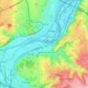 4020 topographic map, elevation, terrain