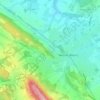 Werther topographic map, elevation, terrain