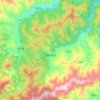 旧堡羌族乡 topographic map, elevation, terrain