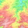 Schkölen topographic map, elevation, terrain