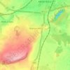 Bayston Hill topographic map, elevation, terrain