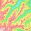 Neustift im Stubaital topographic map, elevation, terrain