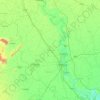 Mathura District topographic map, elevation, terrain