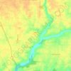 Viabon topographic map, elevation, terrain