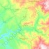 Atzara topographic map, elevation, terrain