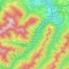 Granaglione topographic map, elevation, terrain