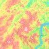 сельское поселение Междуречье topographic map, elevation, terrain