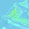 Jazīrat Abū Z̧aby topographic map, elevation, terrain