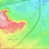Applewood topographic map, elevation, terrain