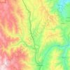 Columbe topographic map, elevation, terrain