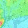 Fairfax topographic map, elevation, terrain