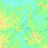 Trizidela do Vale topographic map, elevation, terrain