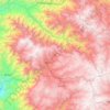 Otuzco topographic map, elevation, terrain