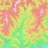 Valea Doftanei topographic map, elevation, terrain