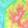 Usseira topographic map, elevation, terrain