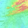 Zone III topographic map, elevation, terrain