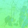 Marckolsheim topographic map, elevation, terrain