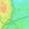 14057 topographic map, elevation, terrain