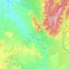 Quesada topographic map, elevation, terrain
