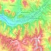 Le Chaffaut-Saint-Jurson topographic map, elevation, terrain