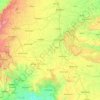 Chittorgarh topographic map, elevation, terrain
