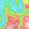 Leiwen topographic map, elevation, terrain