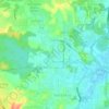 Katok topographic map, elevation, terrain