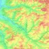 76703 topographic map, elevation, terrain